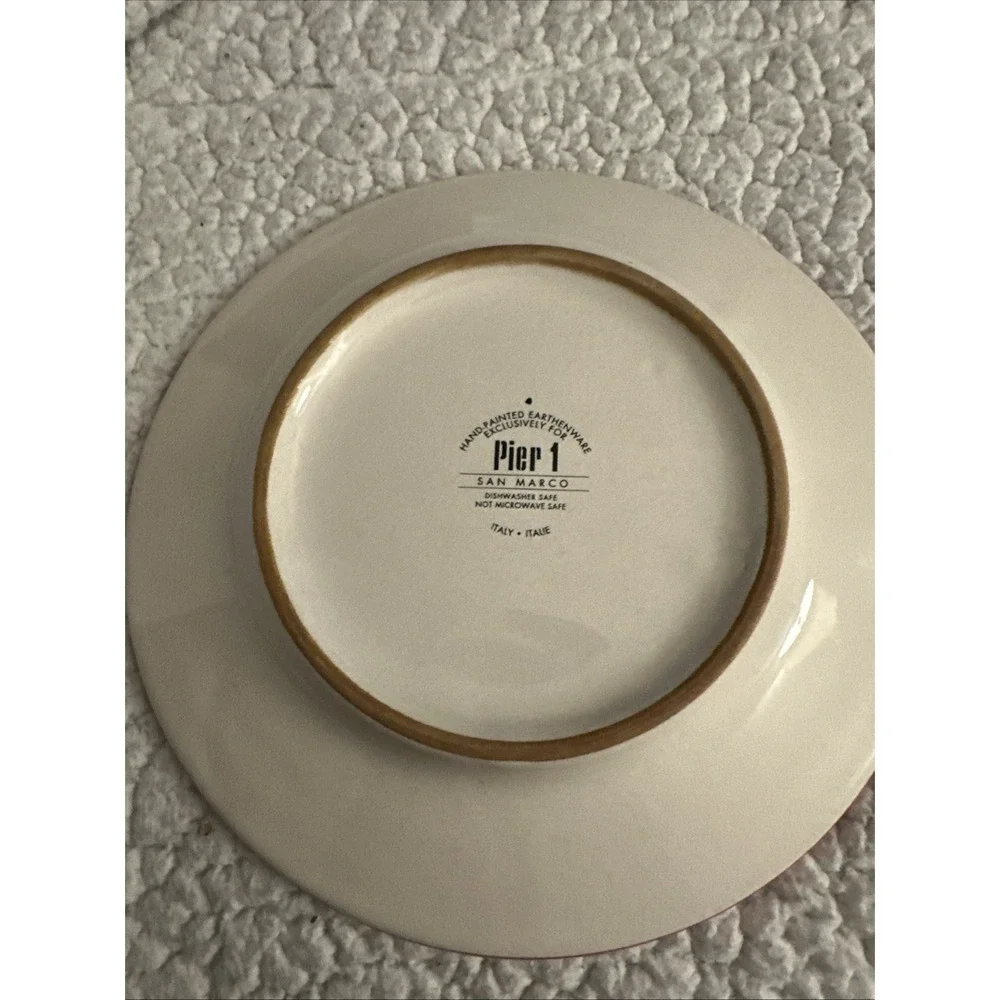 Pier 1 Italy SAN‎ MARCO Salad Plate 8